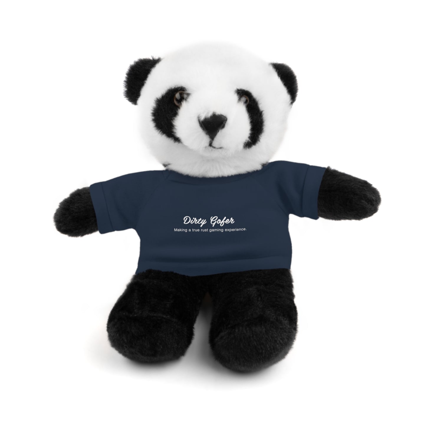 Dirty Gofer Network Branded Panda Plush Bear
