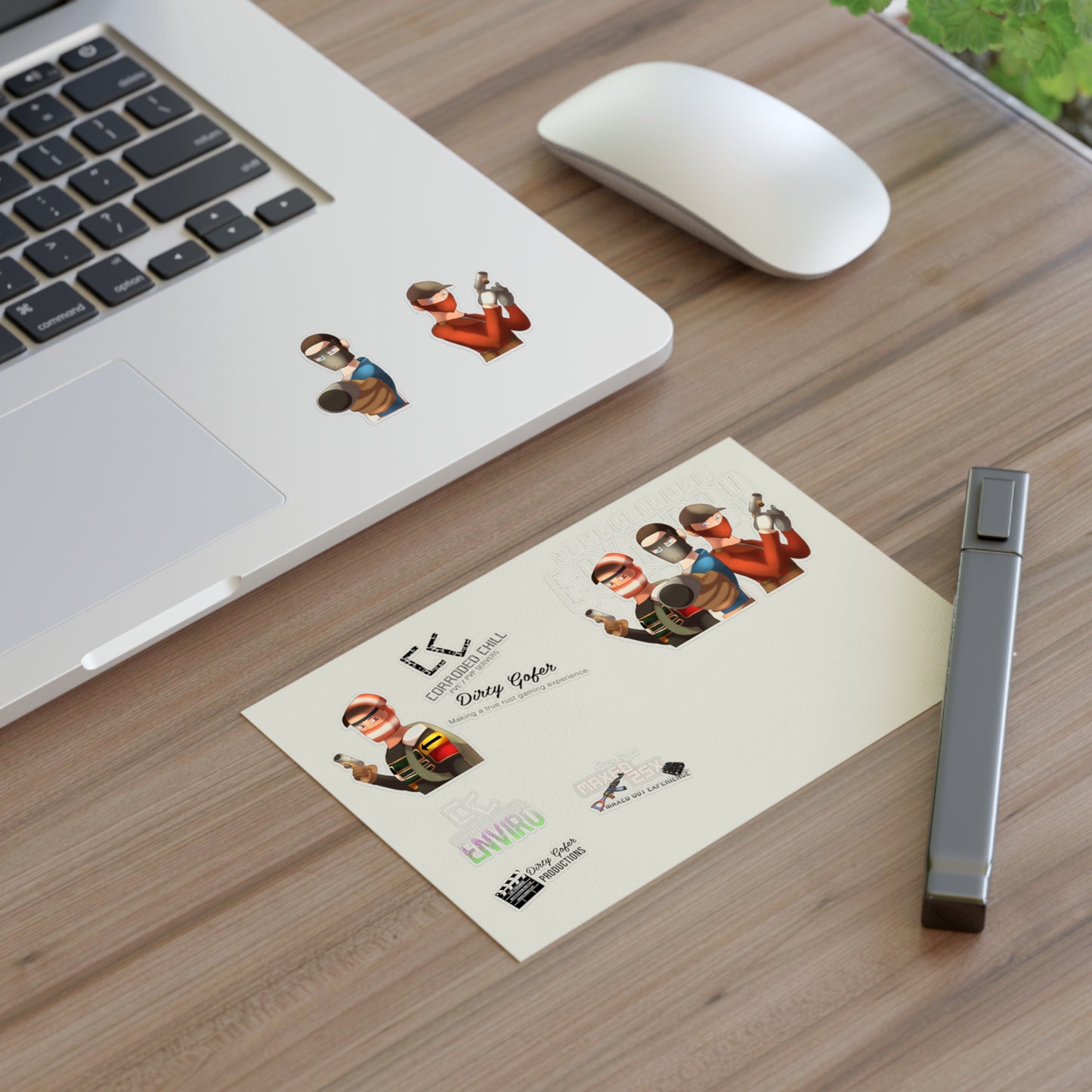 Dirty Gofer Network Stickers – Including Limited Edition Eoka Boyz Designs