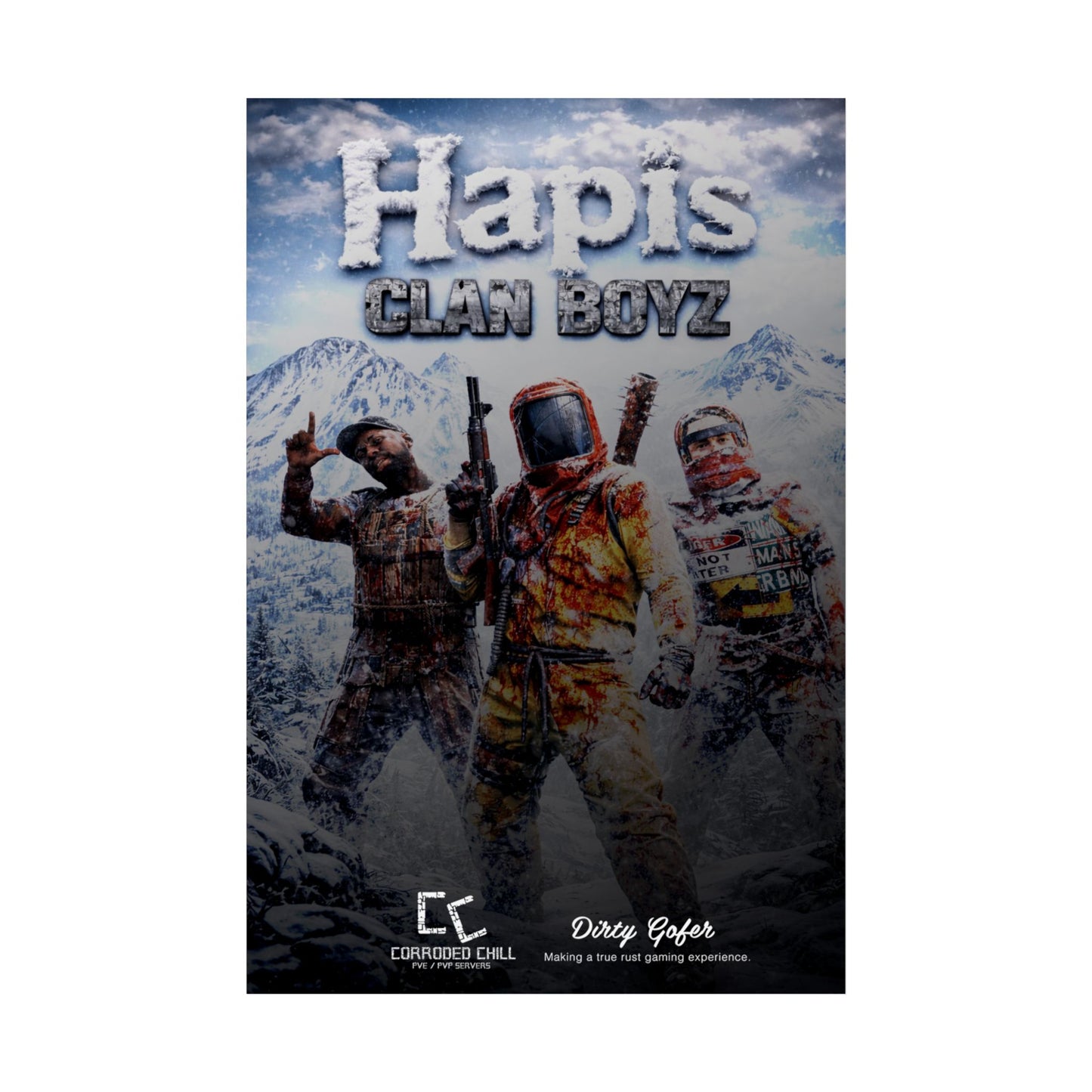 Hapis Clan Boyz – Island Takeover Poster (Limited Edition)