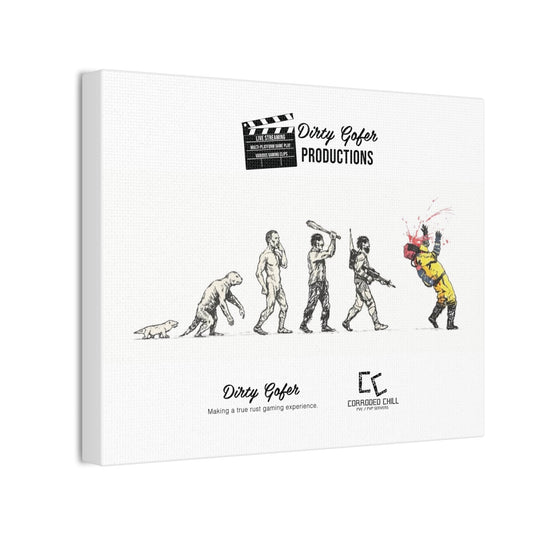 Dirty Gofer Productions – “Evolution of a Rust Gamer” Canvas