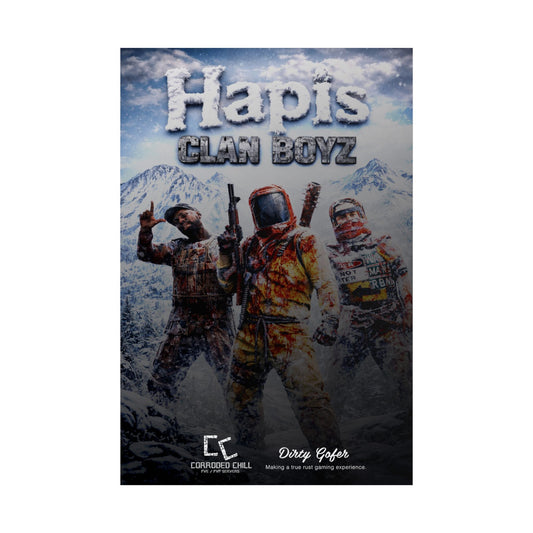 Hapis Clan Boyz – Island Takeover Poster (Limited Edition)
