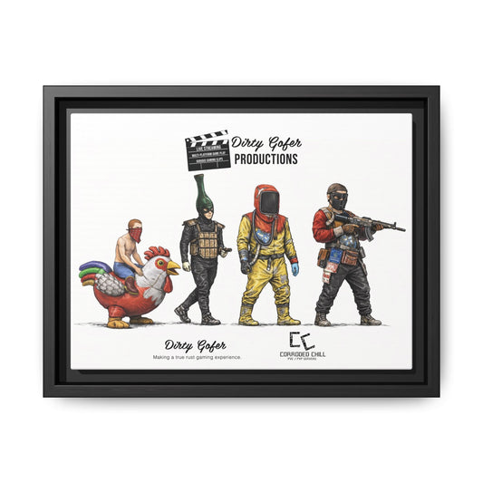 Dirty Gofer Productions – “A Cluckin' Nightmare” Canvas