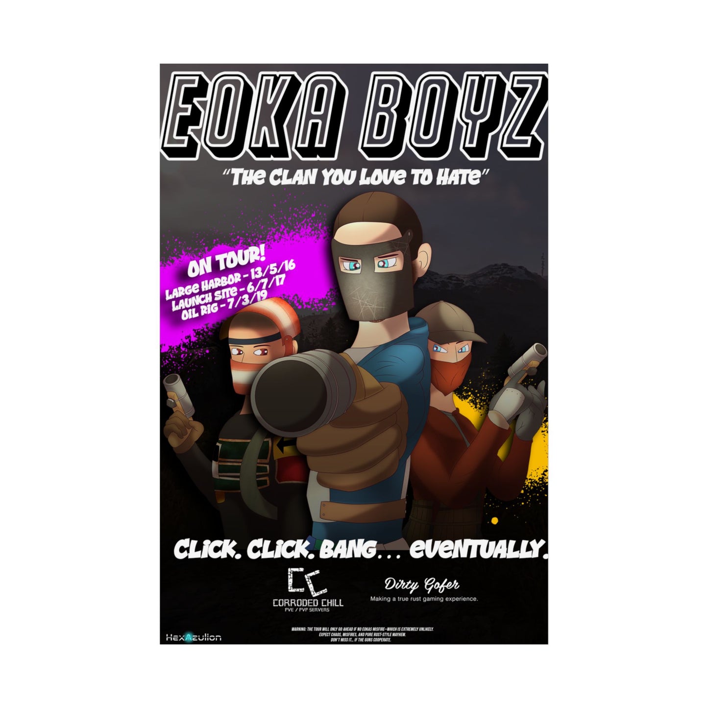Eoka Boyz – On Tour Poster (Limited Edition)