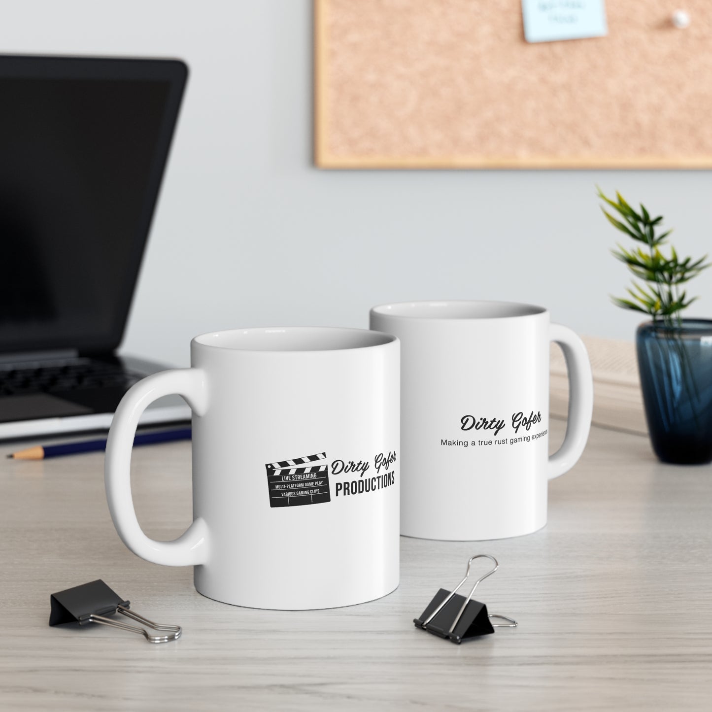 Ceramic Coffee Mugs for Filmmakers, Personalized Gifts for Production Teams, Movie Lover's Coffee Cups, Unique Kitchen Decor, Studio [...]