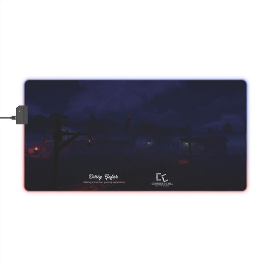 Dirty Gofer Network LED Gaming Mouse Pad