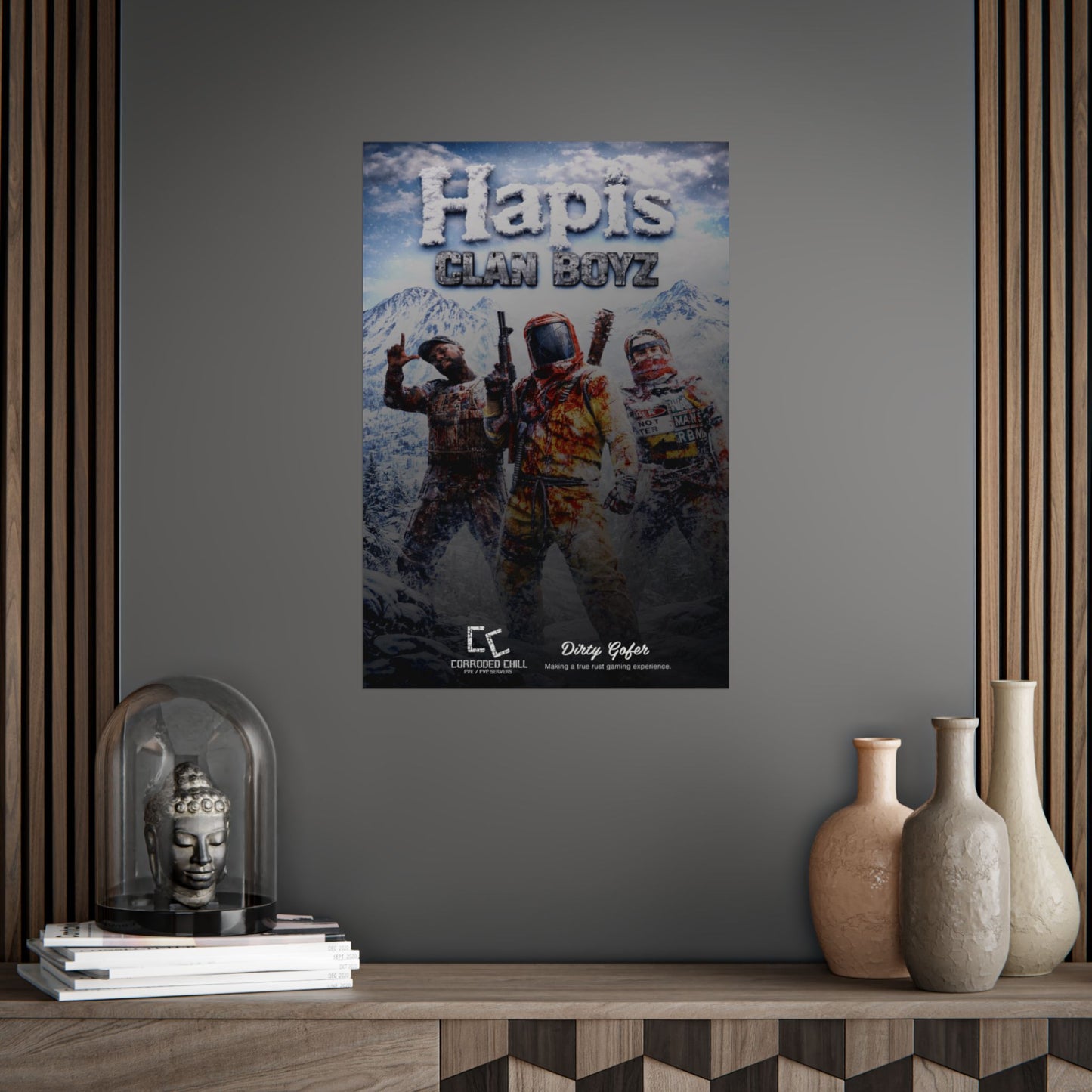 Hapis Clan Boyz – Island Takeover Poster (Limited Edition)